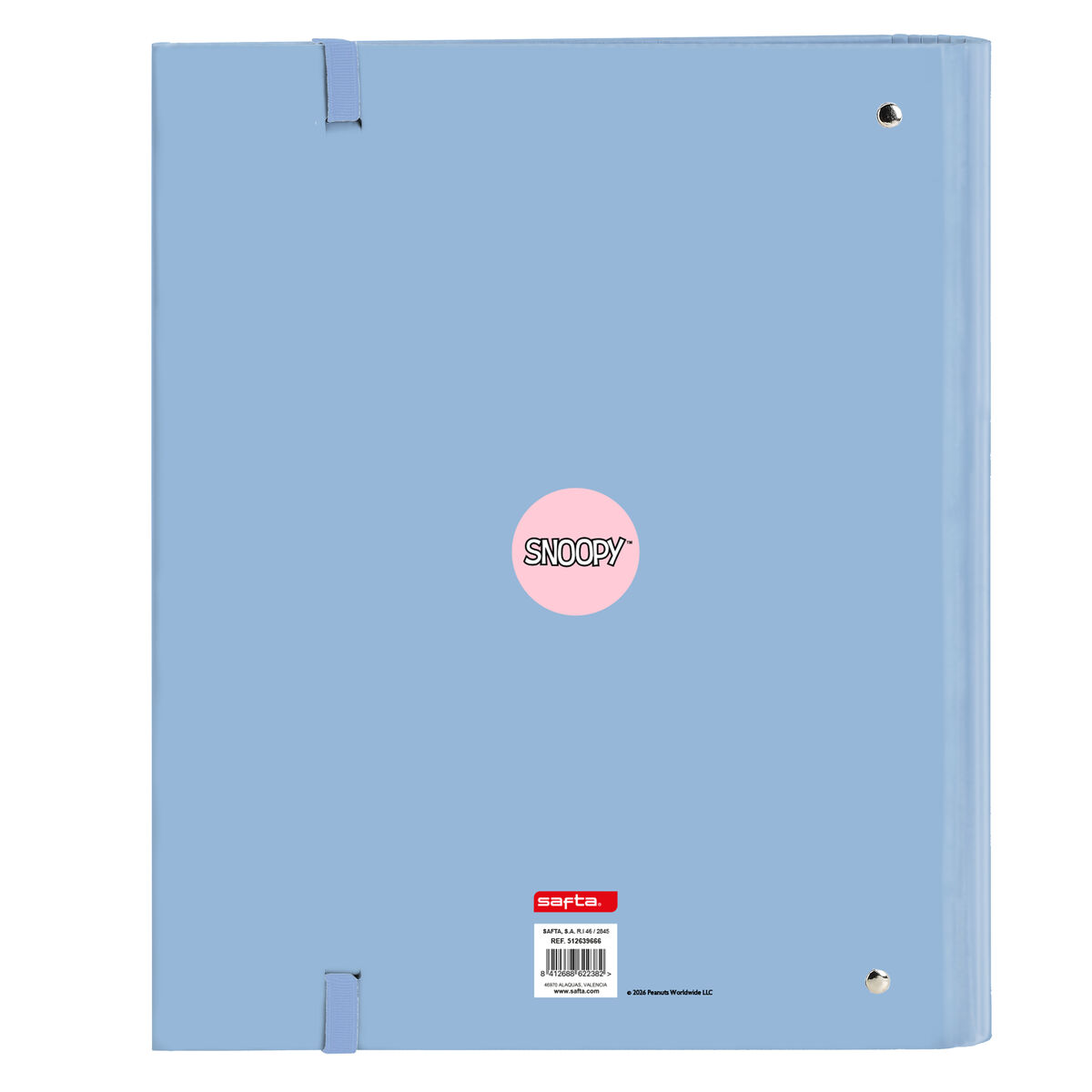 Ring binder Snoopy 27 x 32 x 3.5 cm