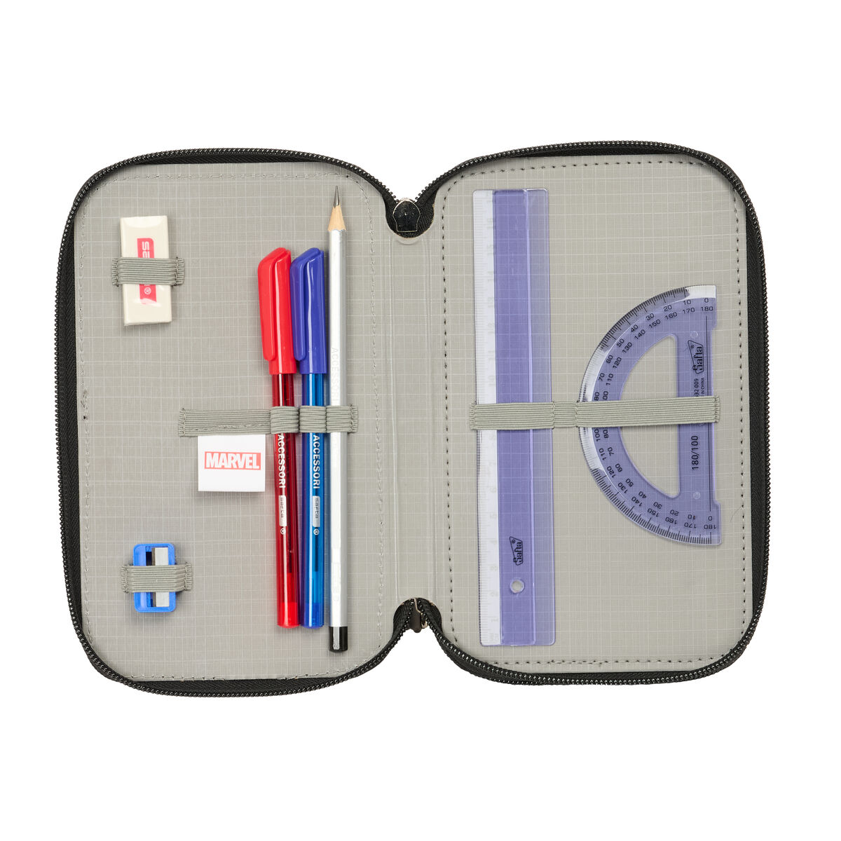 Alleshouder The Avengers Blauw Zwart 12,5 x 19,5 x 5,5 cm 37 Onderdelen