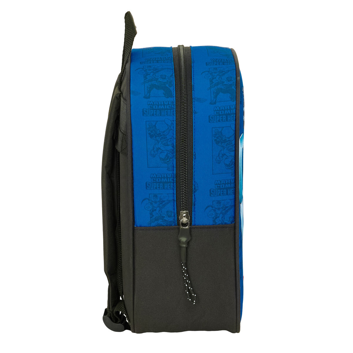 Schoolrugzak The Avengers Blauw Zwart 22 x 27 x 10 cm
