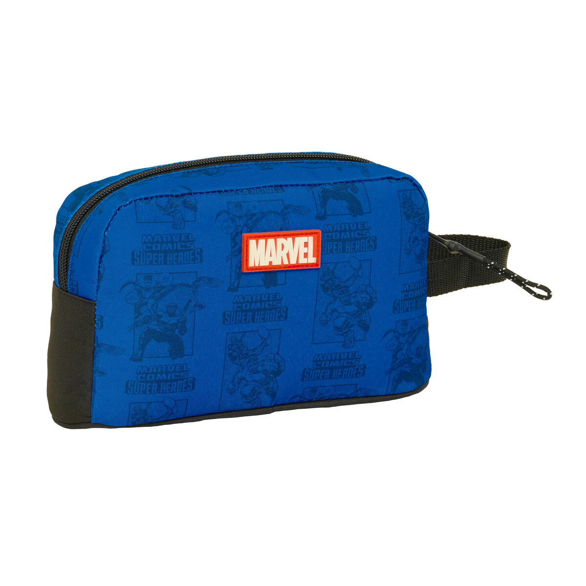 Thermische Snacktas The Avengers Blauw Zwart 21,5 x 12 x 6,5 cm