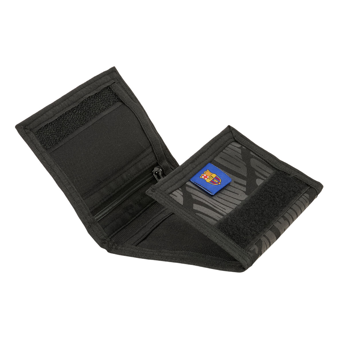 Purse F.C. Barcelona Black 12,5 x 9,5 x 1 cm