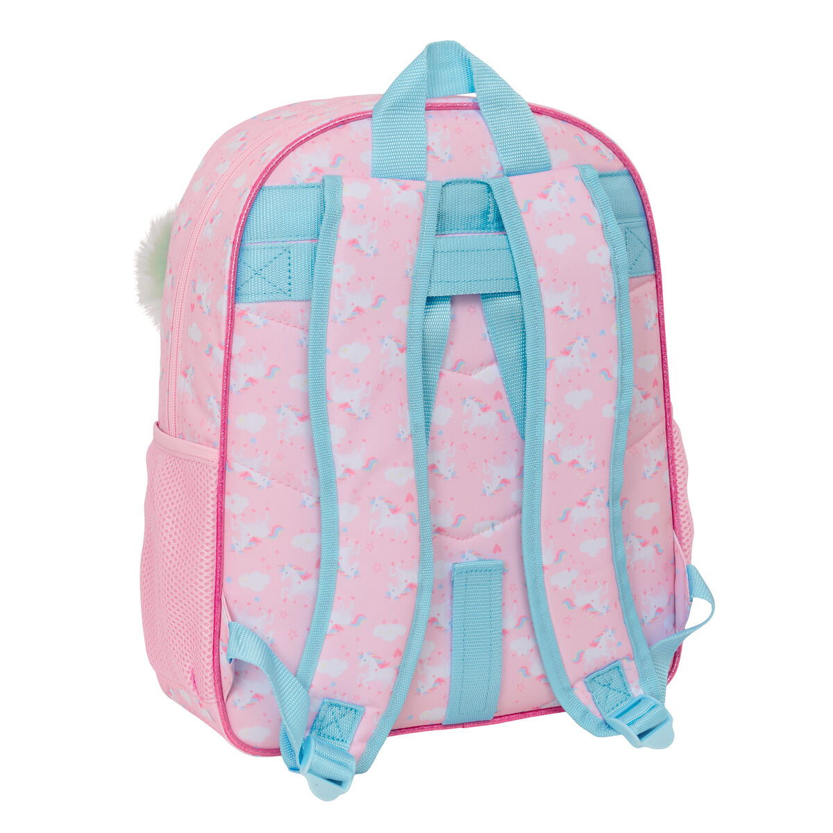 Schoolrugzak Glow Lab Roze 32 x 38 x 12 cm