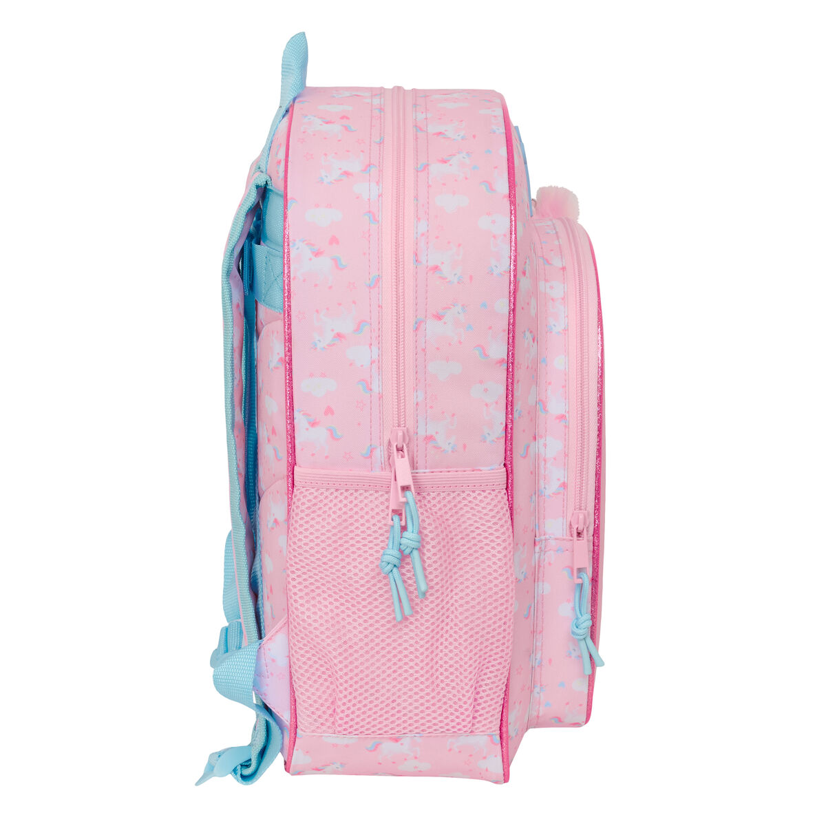 Schoolrugzak Glow Lab Roze 32 x 38 x 12 cm