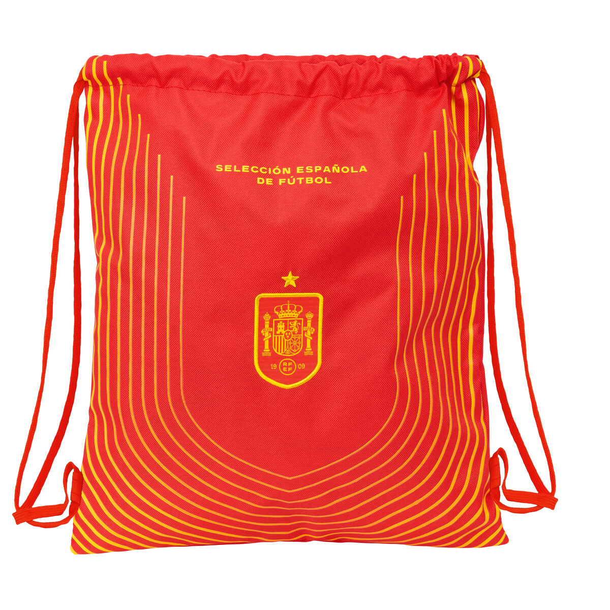 Rugtas met Koordjes RFEF Rood 35 x 40 x 1 cm