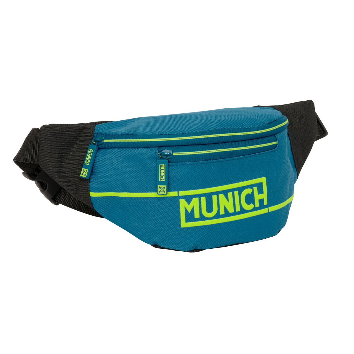 Heuptas Munich Land Zwart Groen 23 x 12 x 9 cm