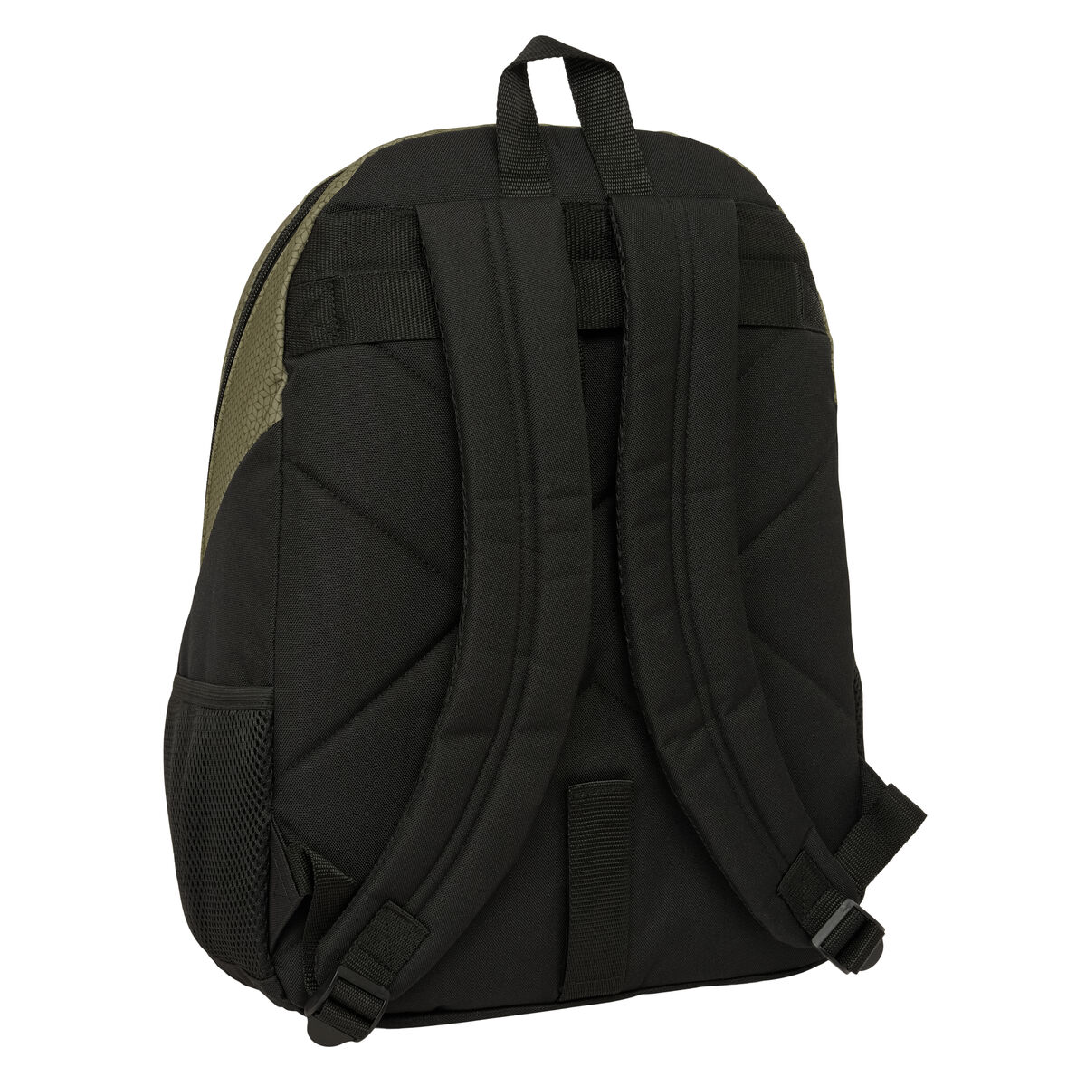 Schoolrugzak Munich West Zwart Groen 32 x 44 x 16 cm