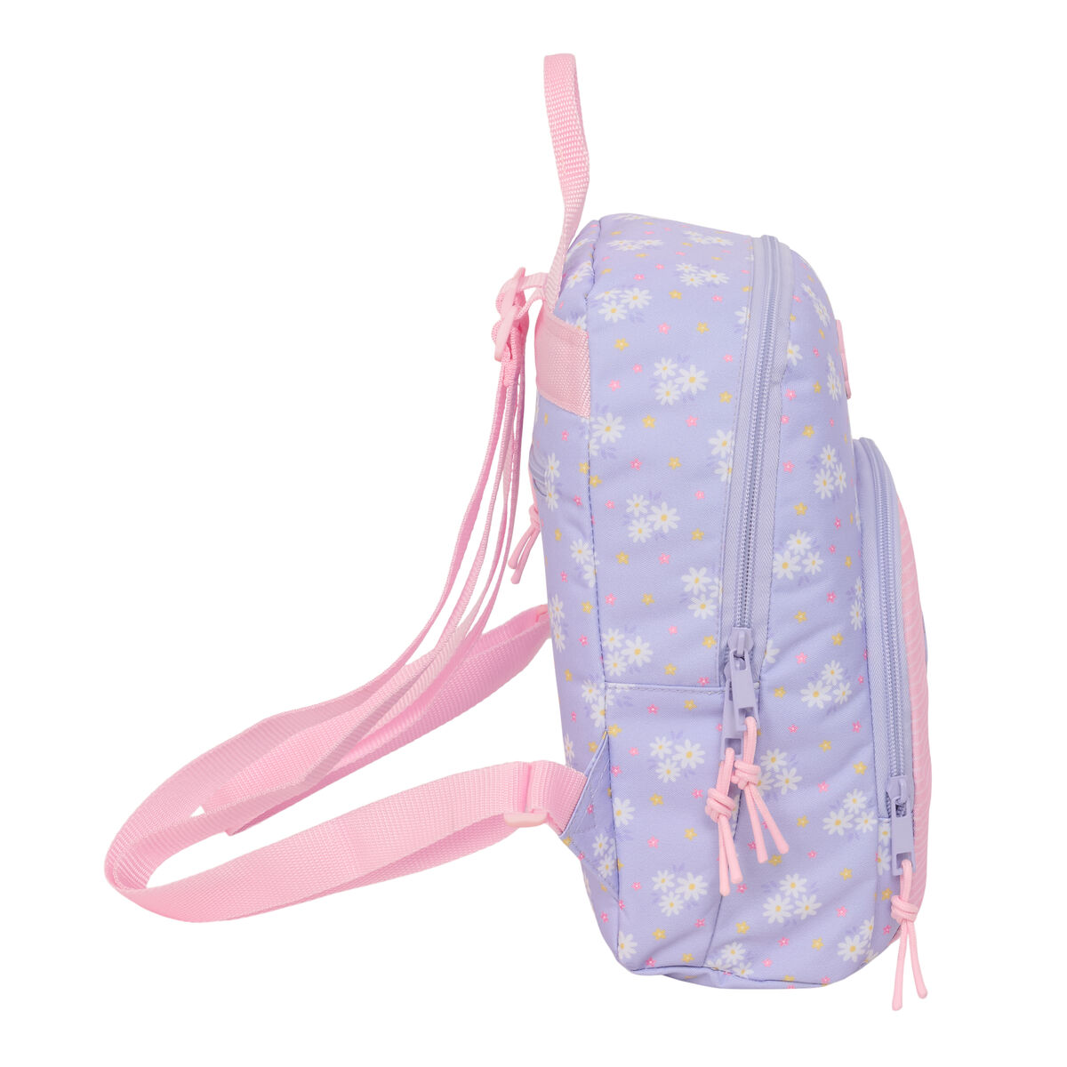 Rucksack Safta Bouquet Pink Lilac 25 x 30 x 13 cm