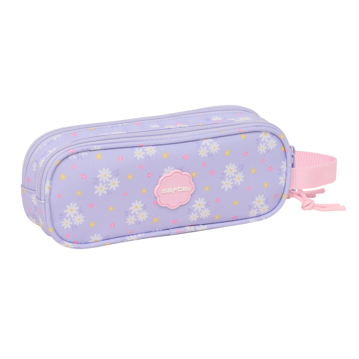 Holdall Safta Bouquet Pink Lilac 21 x 8 x 6 cm