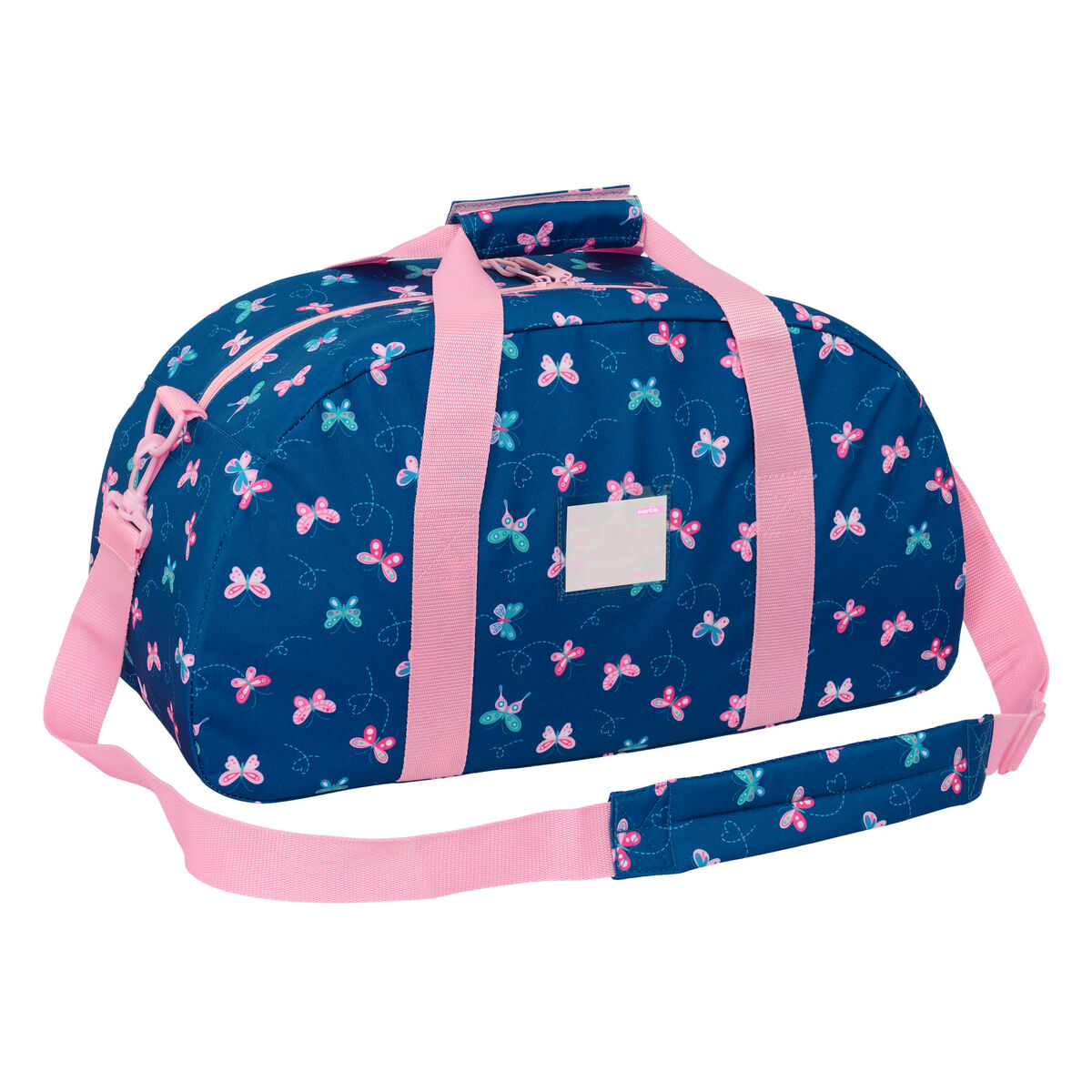 Sports bag BlackFit8 Mariposas Multicolour 50 x 26 x 20 cm Sports bag BlackFit8 Mariposas Multicolour 50 x 26 x 20 cm