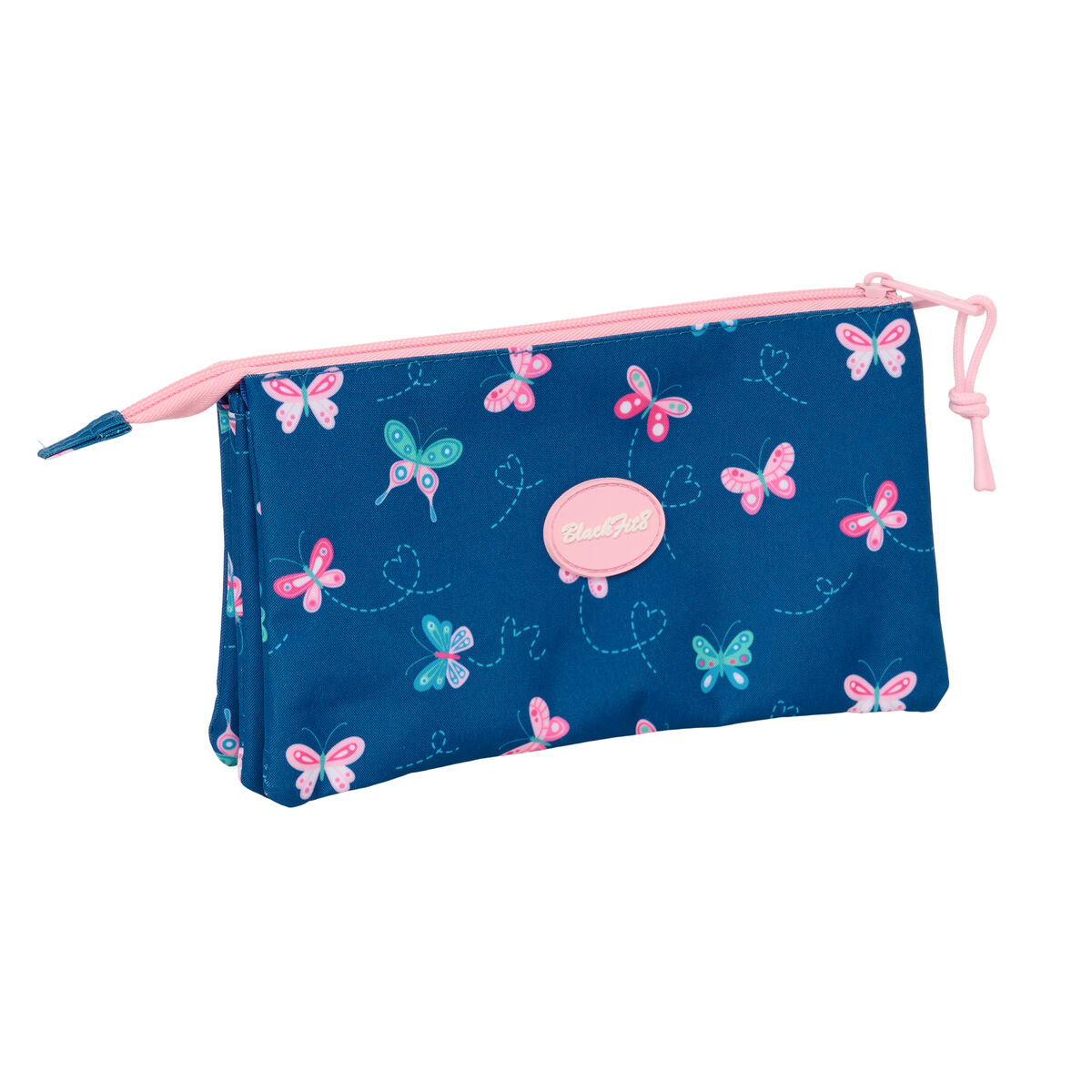 Holdall BlackFit8 Mariposas Multicolour 22 x 12 x 3 cm