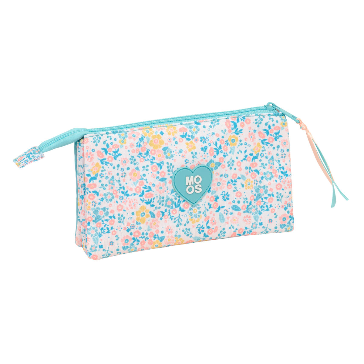 Holdall Moos Fiori Multicolour 22 x 12 x 3 cm
