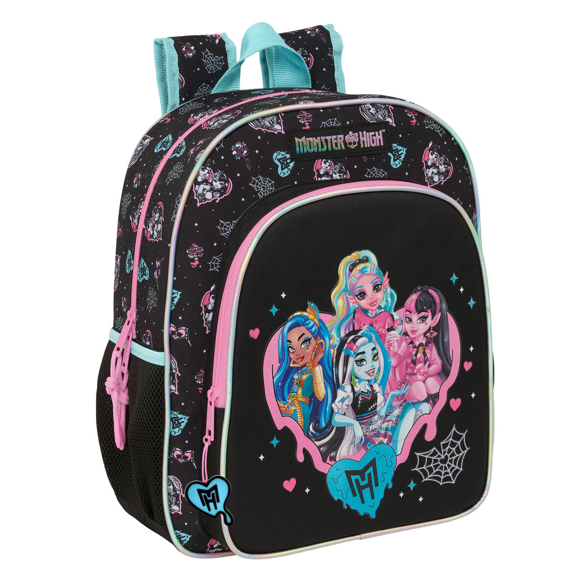 Schoolrugzak Monster High Zwart 32 x 38 x 12 cm