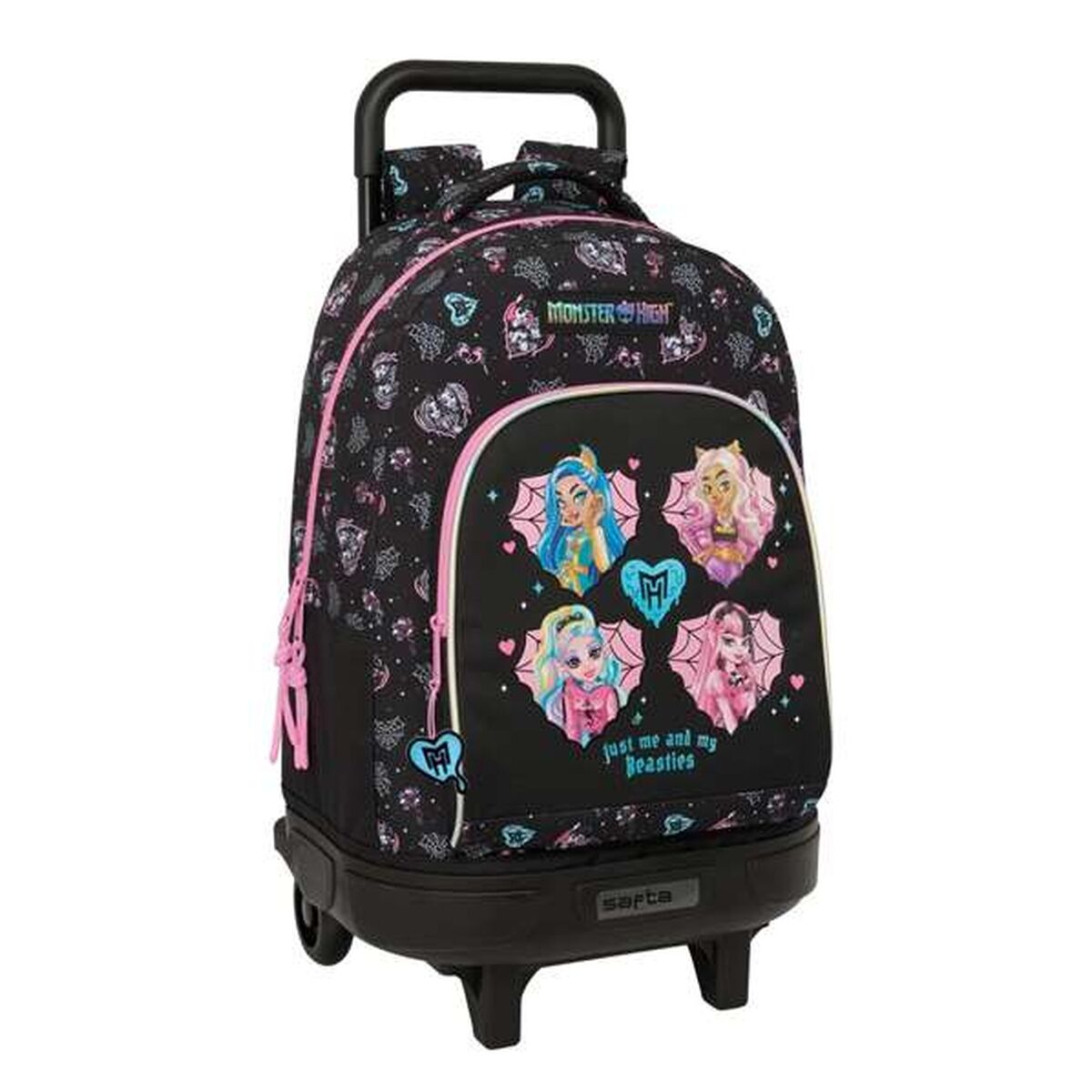 Schoolrugzak Monster High Zwart 33 x 45 x 22 cm