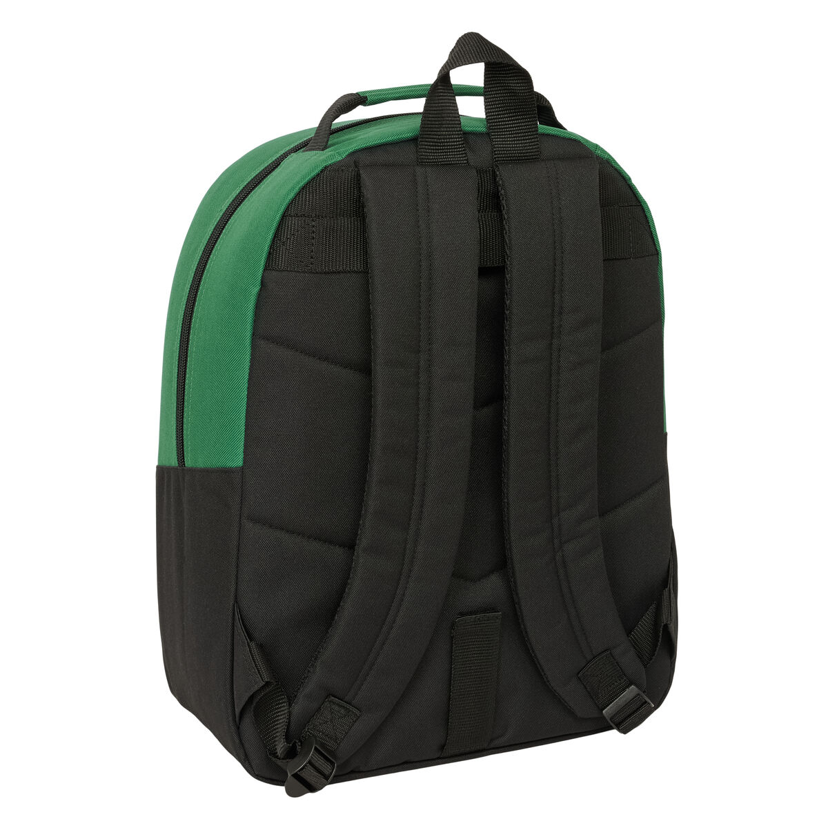 Schoolrugzak BlackFit8 Varsity Zwart Groen 32 x 42 x 15 cm