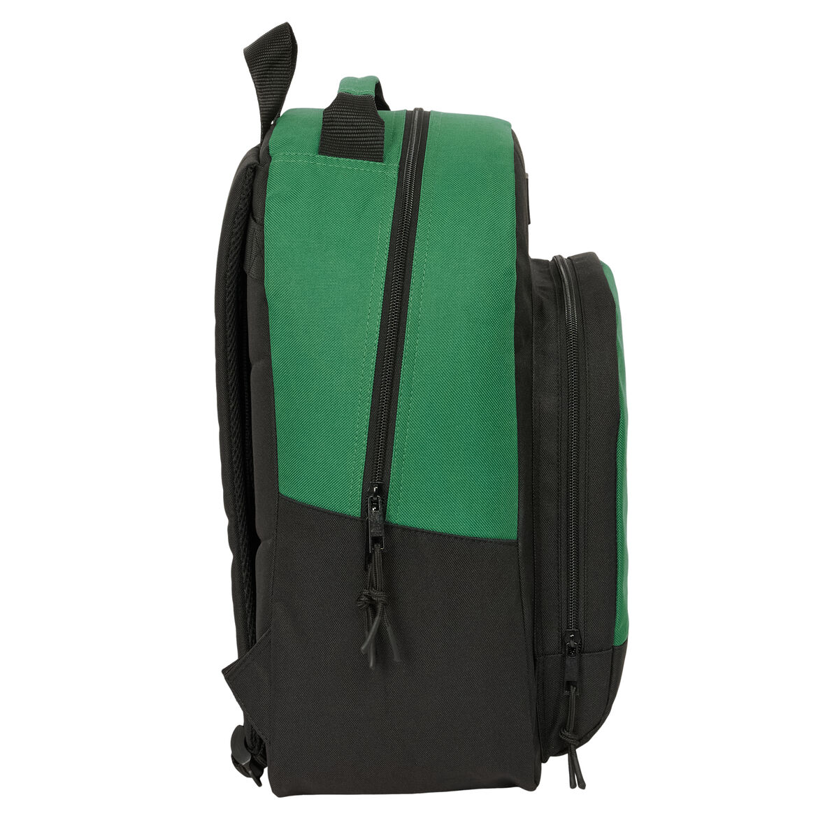 Schoolrugzak BlackFit8 Varsity Zwart Groen 32 x 42 x 15 cm