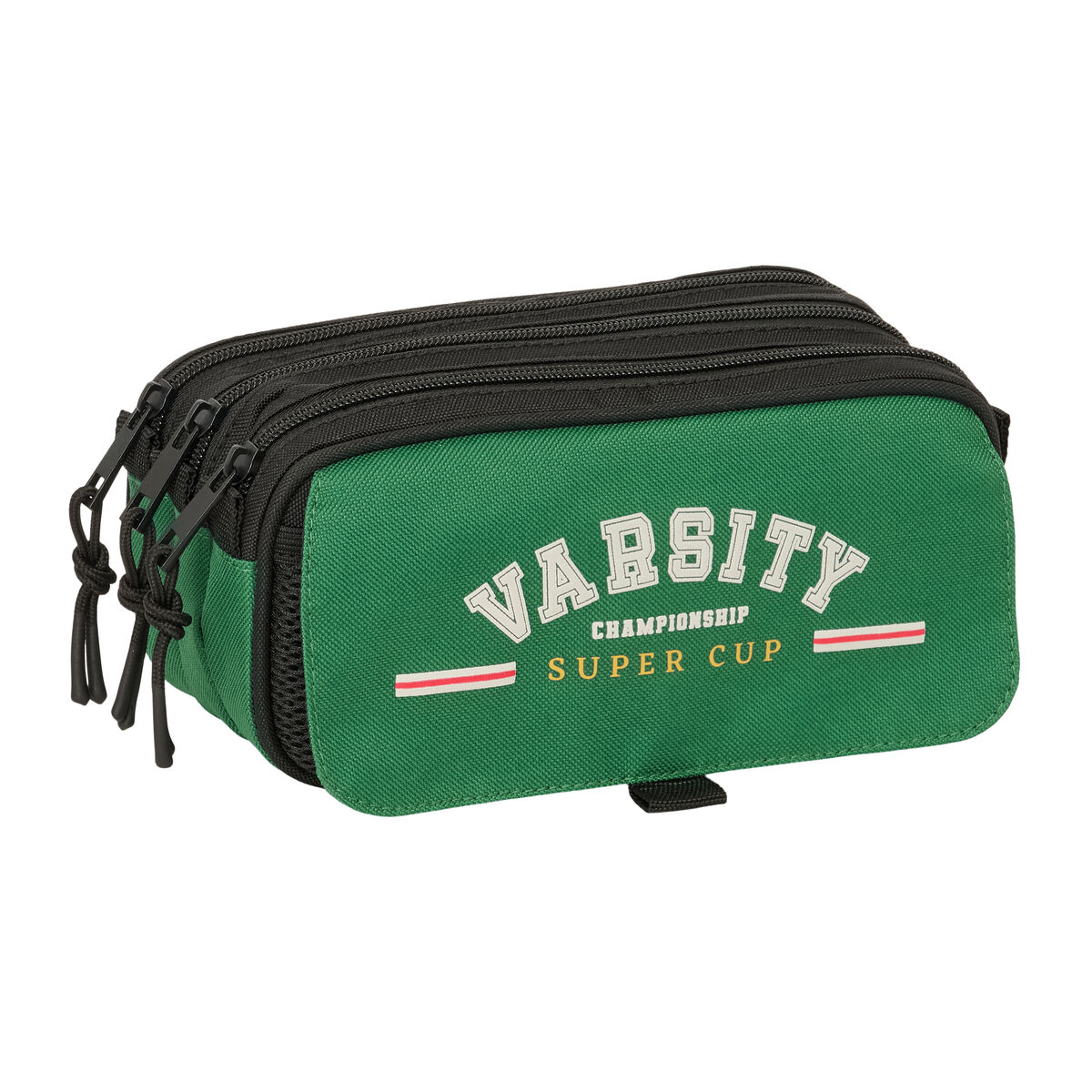 Alleshouder BlackFit8 Varsity Zwart Groen 21,5 x 10 x 8 cm