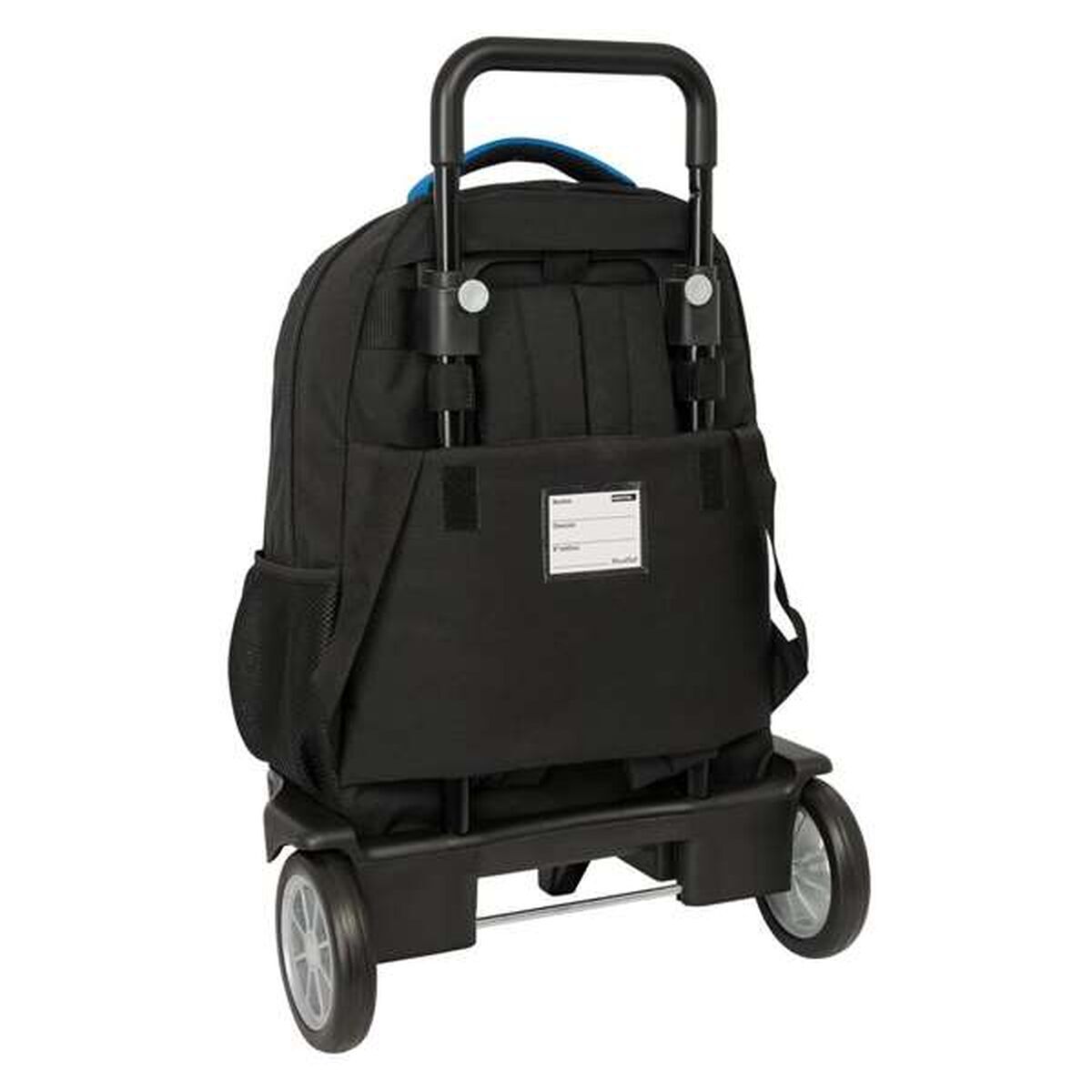 Schoolrugzak met Wielen BlackFit8 Underground Blauw Zwart 33 x 45 x 22 cm