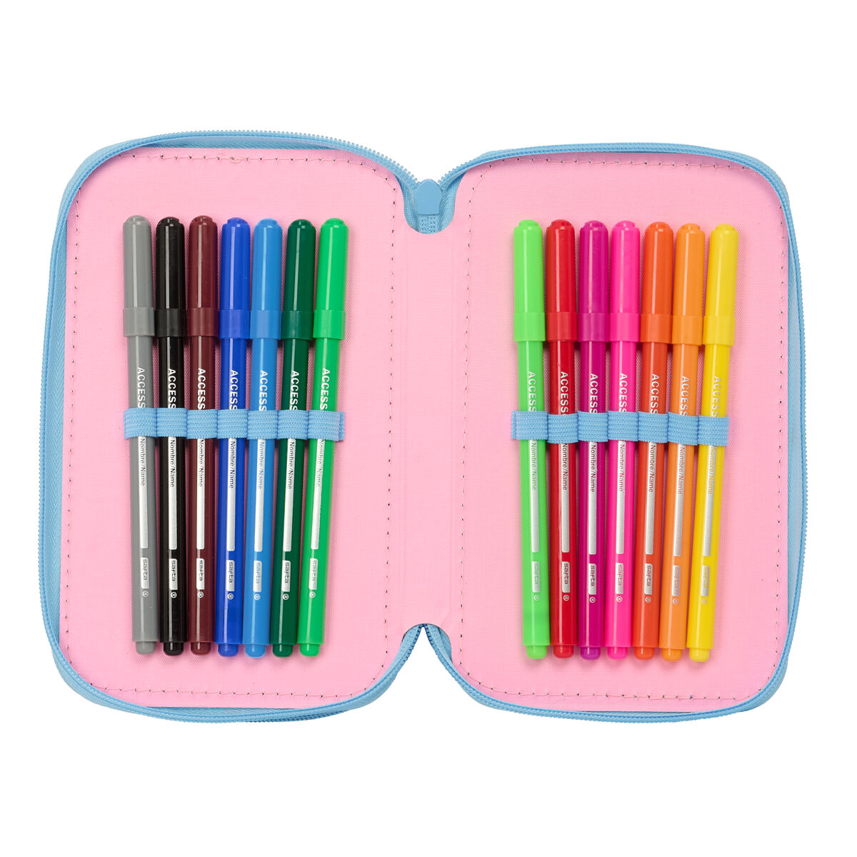 Holdall Lilo & Stitch Bright Light Pink 12,5 x 19,5 x 5,5 cm 37 Pieces