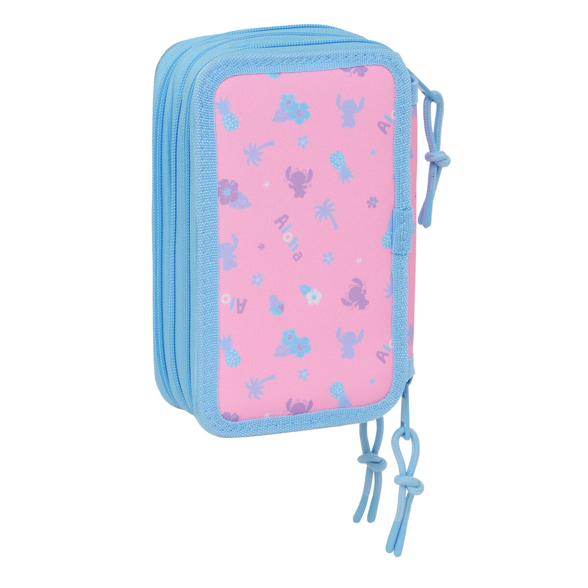 Holdall Lilo & Stitch Bright Light Pink 12,5 x 19,5 x 5,5 cm 37 Pieces