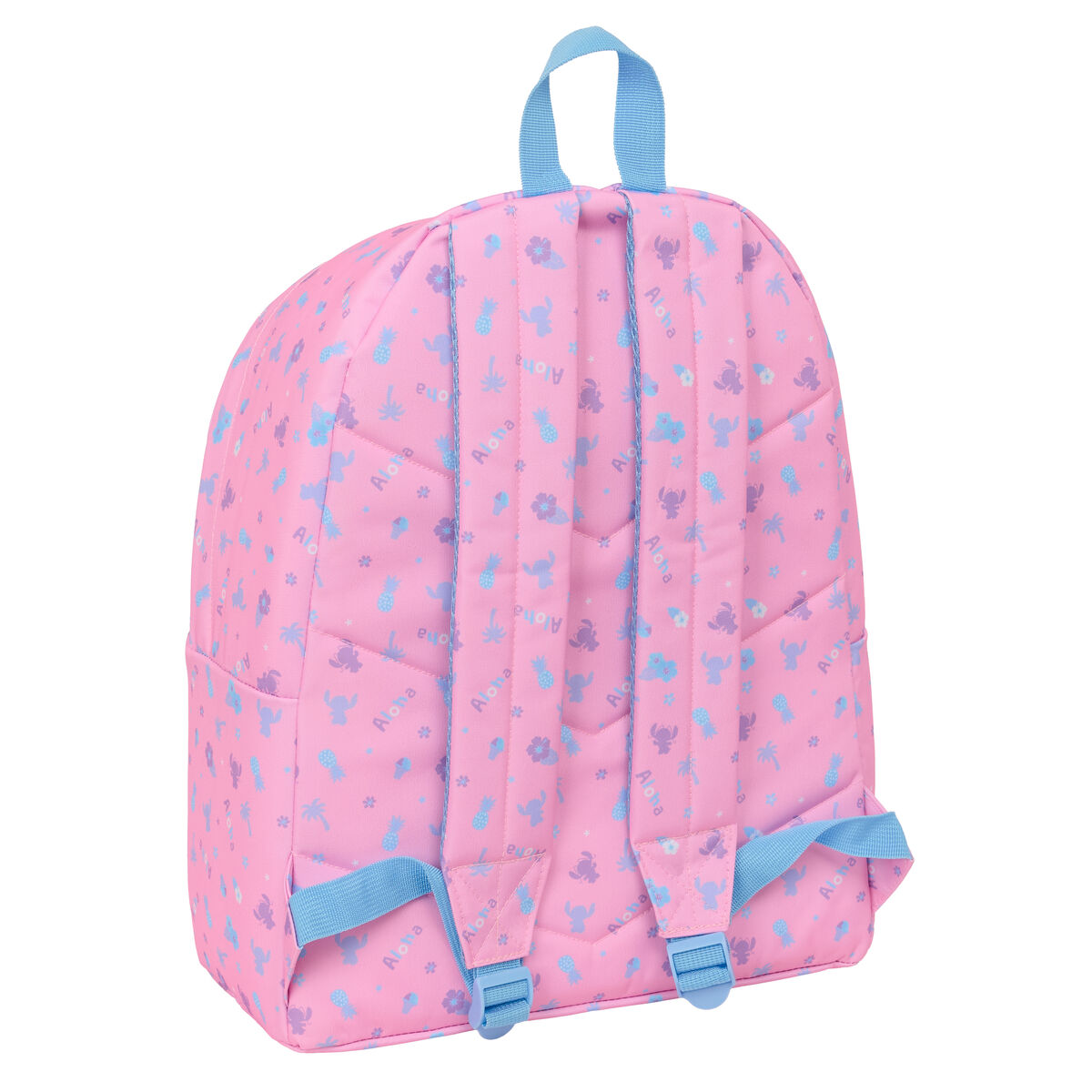 School Bag Lilo & Stitch Bright Pink 33 x 42 x 15 cm