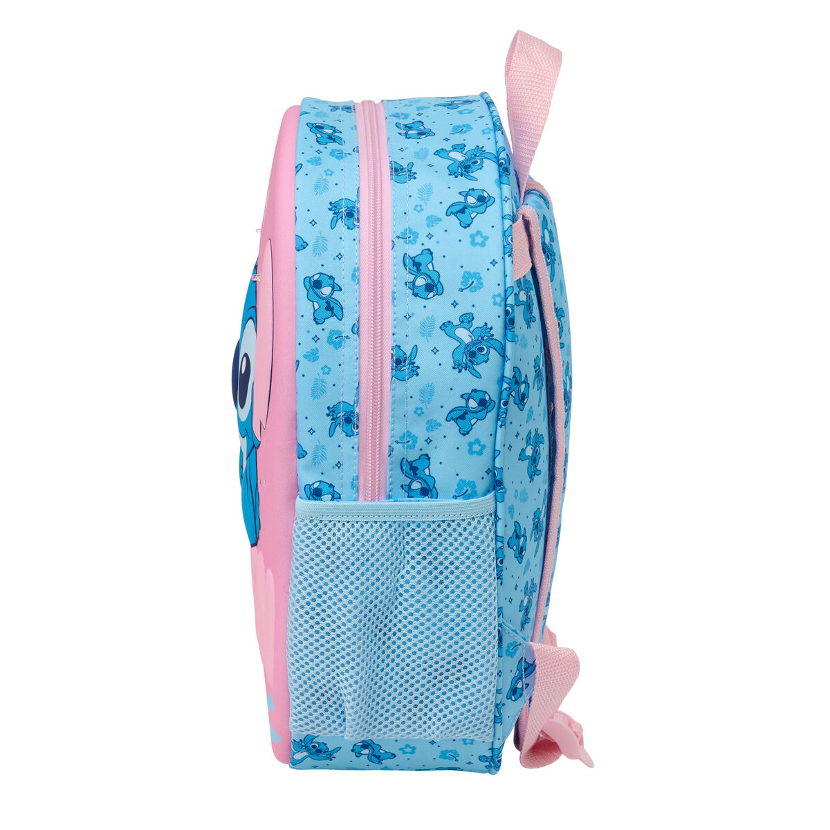 School Bag Lilo & Stitch Pink Light Blue 27 x 33 x 10 cm