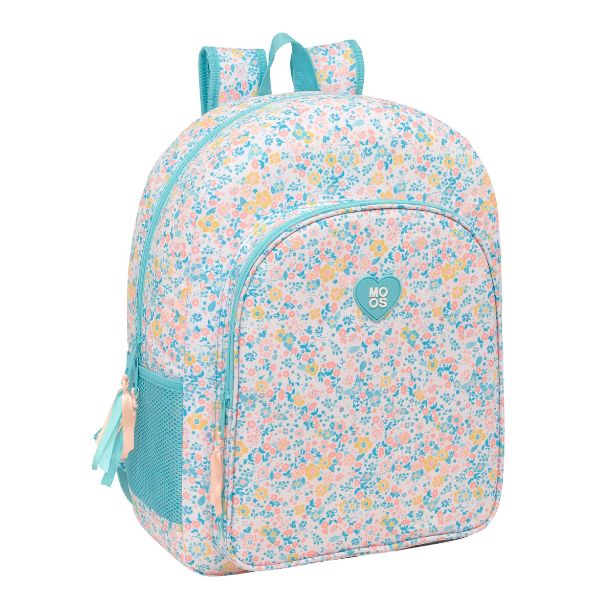 Schoolrugzak Moos Fiori Multicolour 33 x 42 x 14 cm
