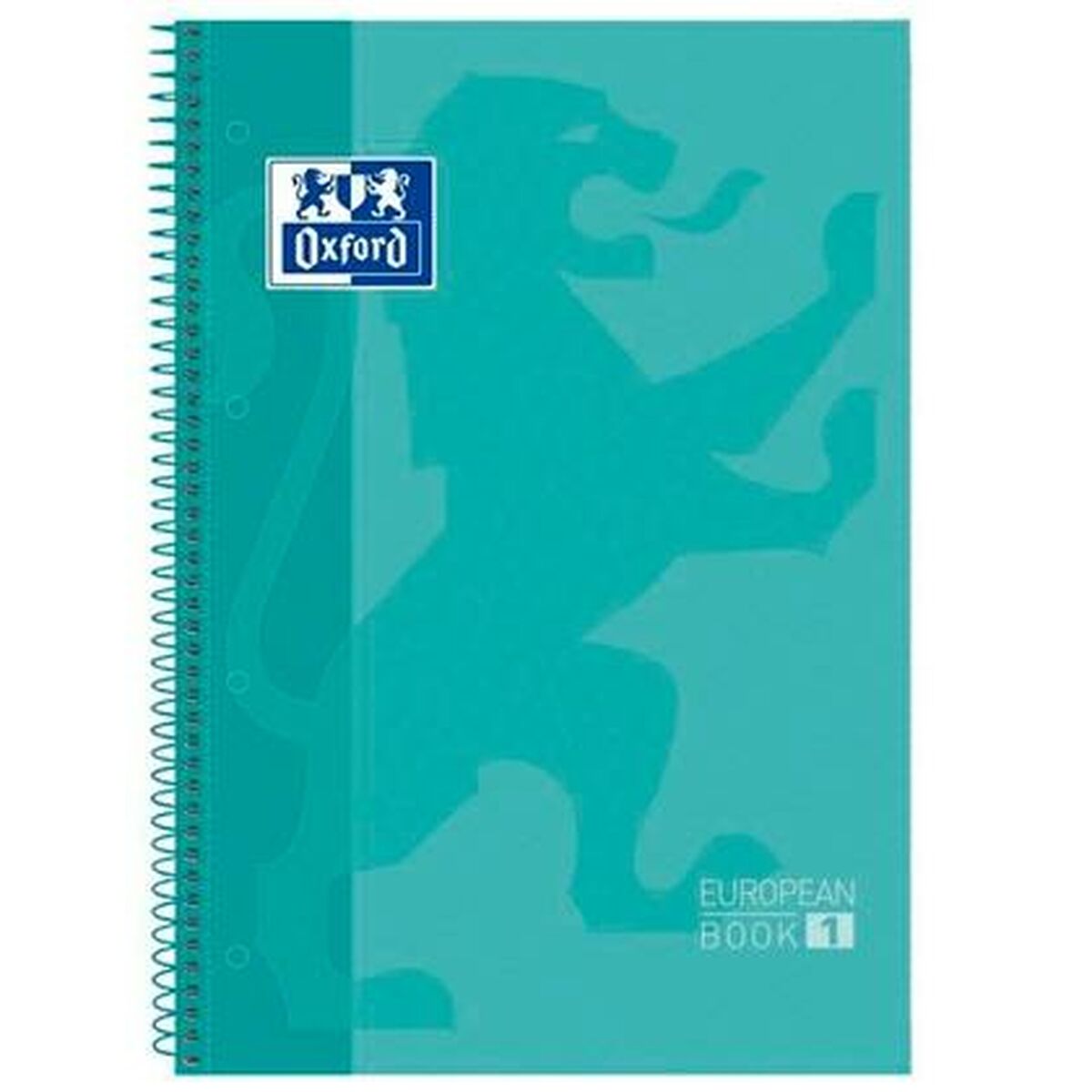 Cuaderno Oxford European Book Mint Verde A4 5 Piezas