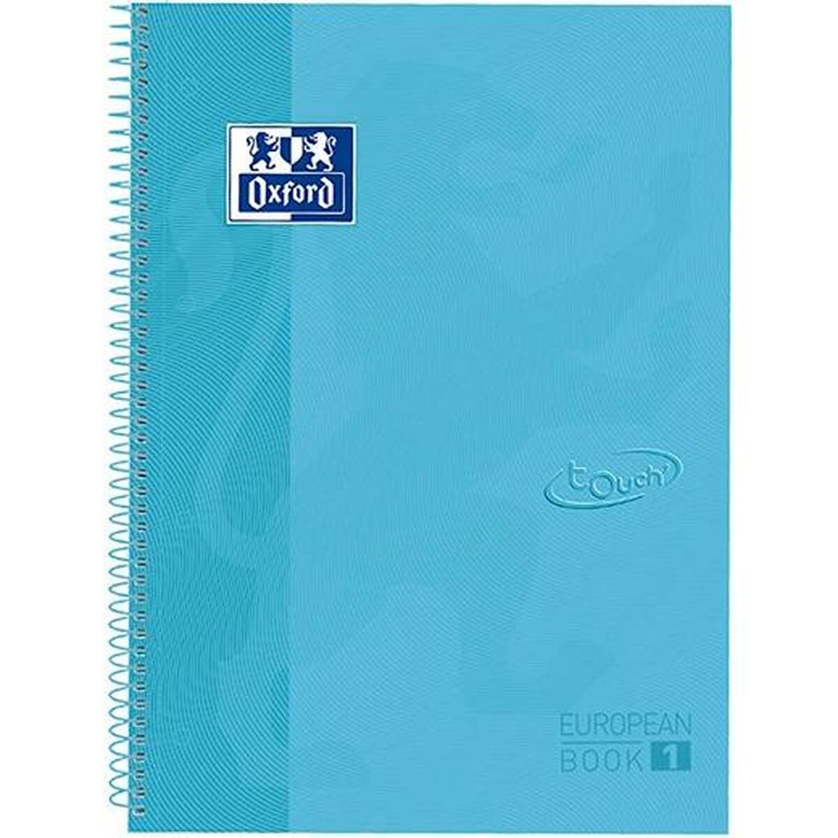 Cuaderno Oxford European Book Azul Pastel A4 5 Piezas
