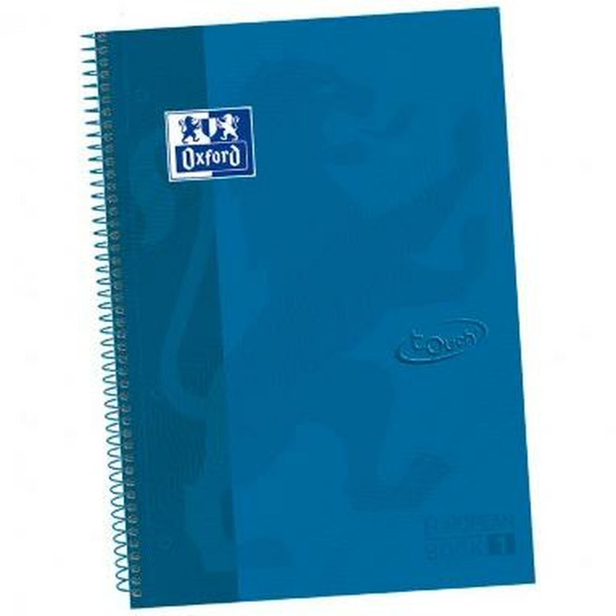 Image secondaire de Cahier à Spirale Oxford TOUCH EUROPEANBOOK Bleu A4+ 80 Volets (5 Unités)