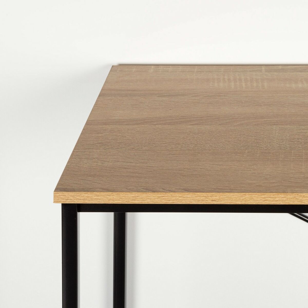 Bureau Aktive Zwart Hout (Refurbished B)