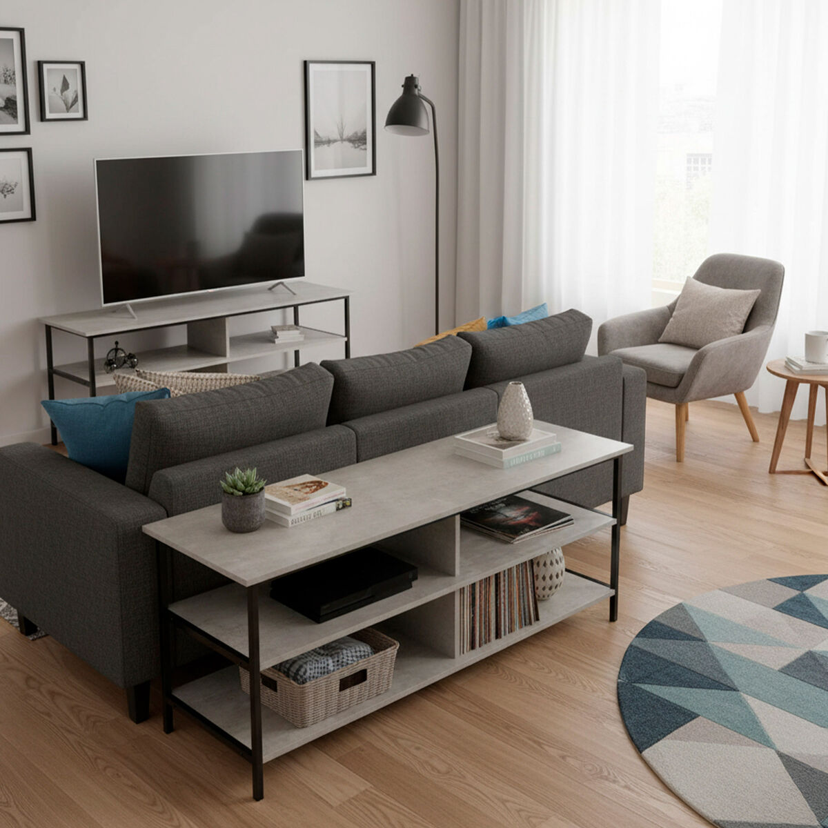 TV Table Max Home 30 Kg 110 x 45 x 40 cm