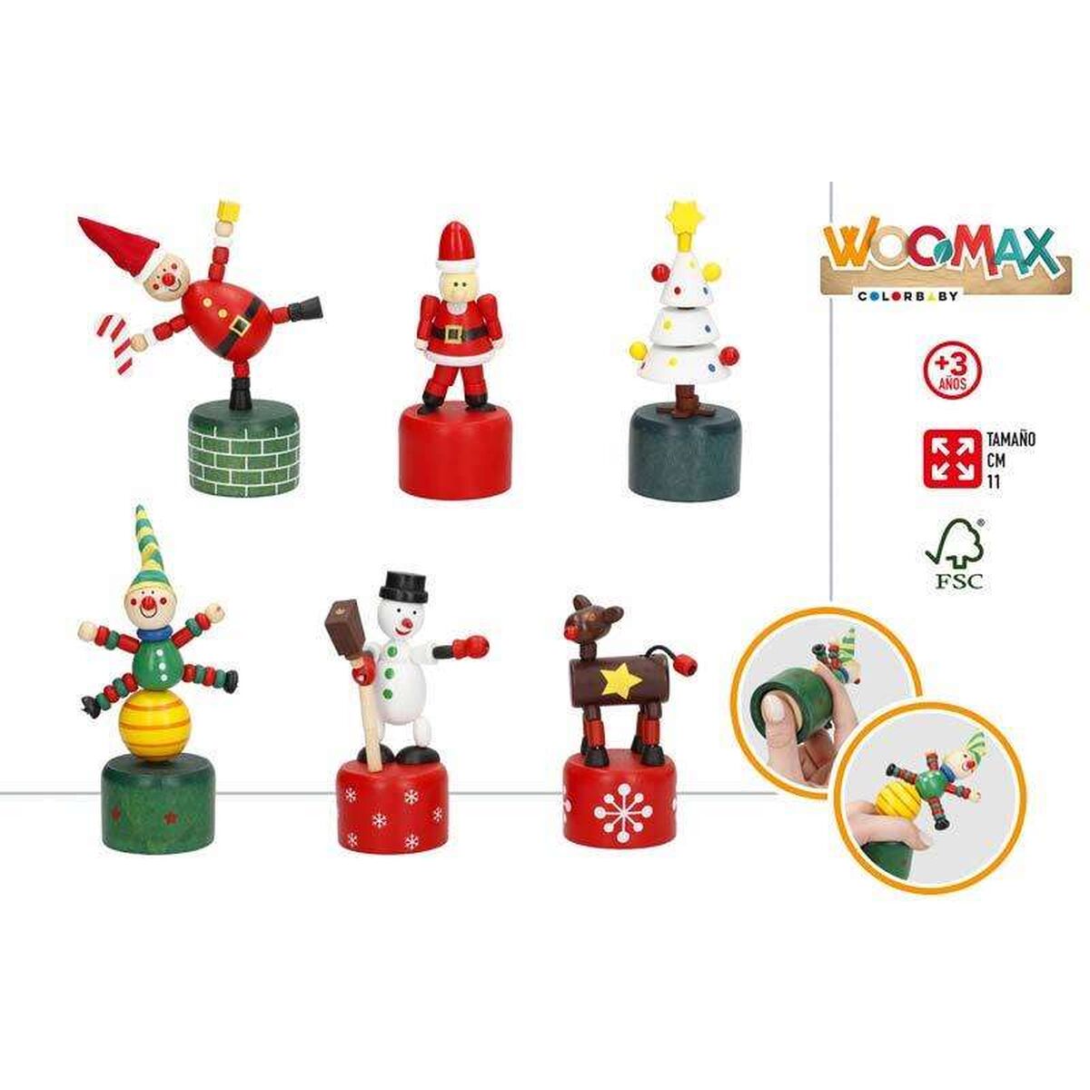 Christmas Finger Puppet Colorbaby