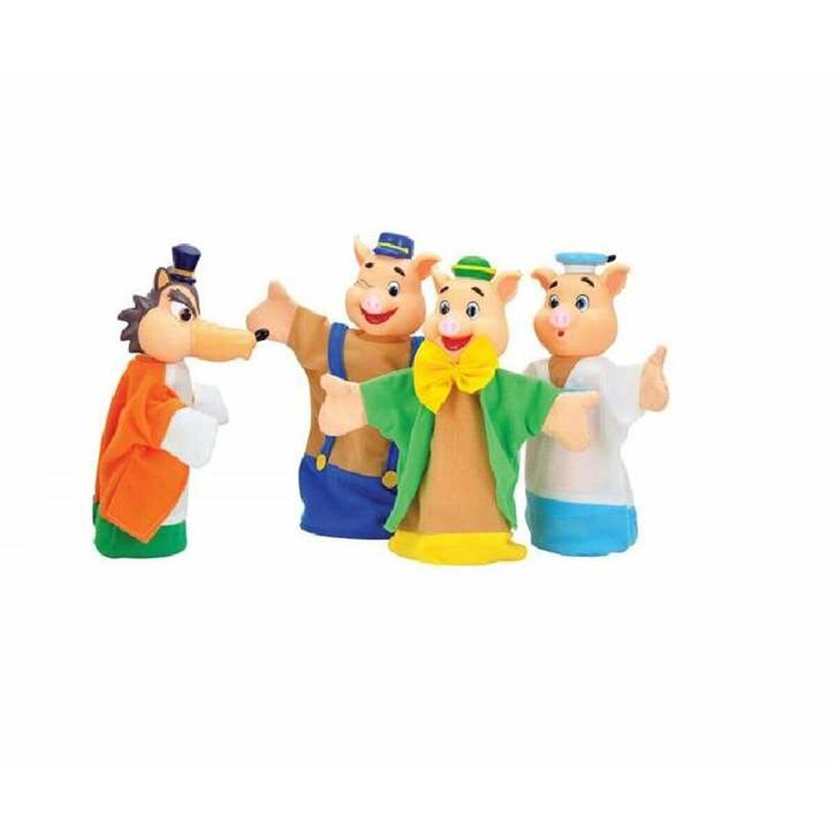 Image secondaire de Marionnette en peluche 3 Little Pigs