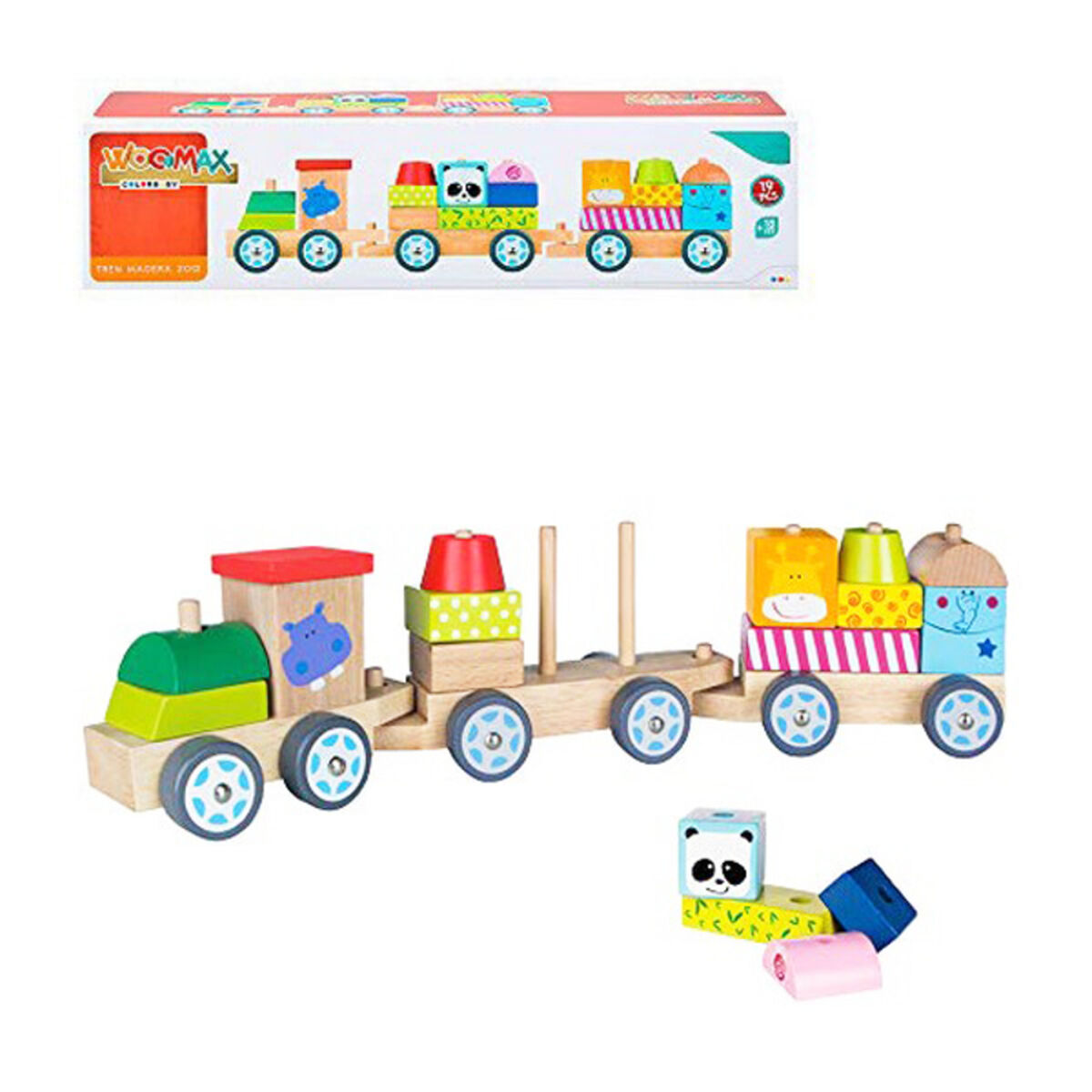 Skill Game for Babies 41 cm Train Wood (18+ months)
