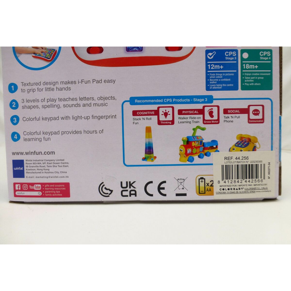 Picture of Educational Tablet I-Fun Pad Winfun