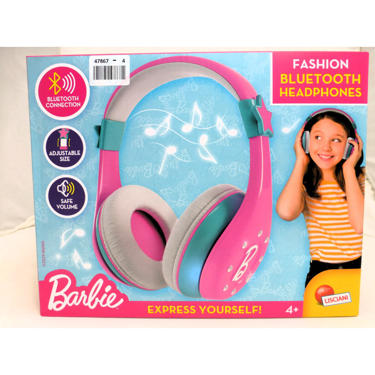 Afbeeldingen van Bluetooth Headphones Barbie