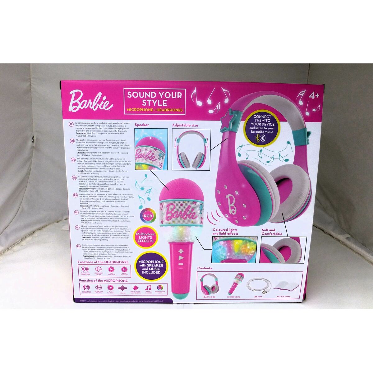 Afbeeldingen van Bluetooth Headphones Barbie