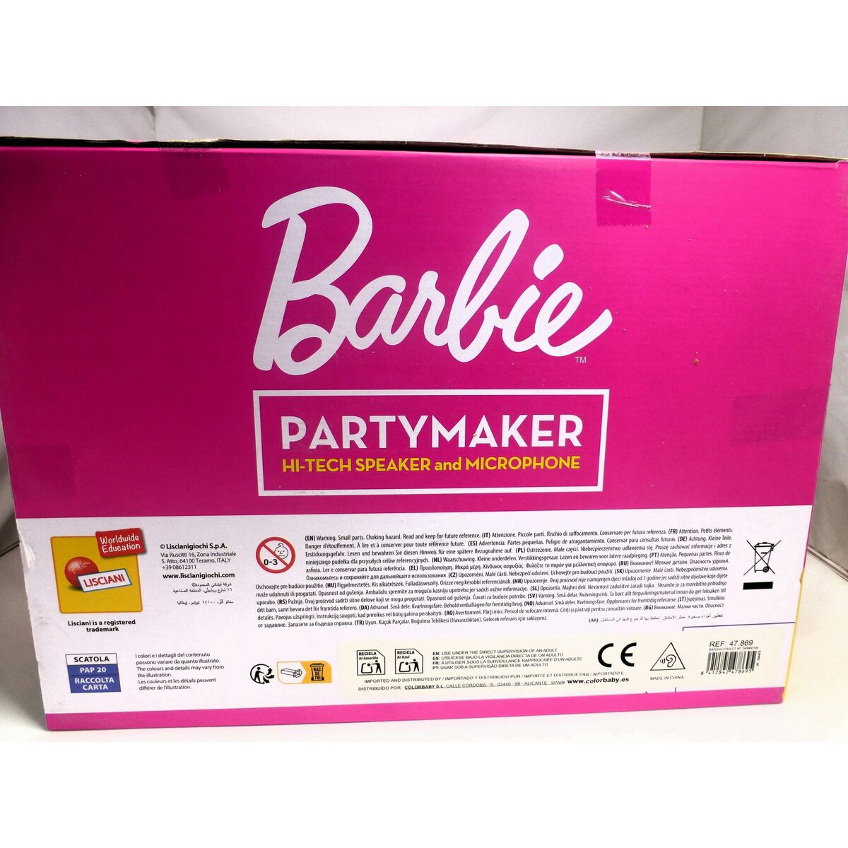 Karaoke Microphone Barbie