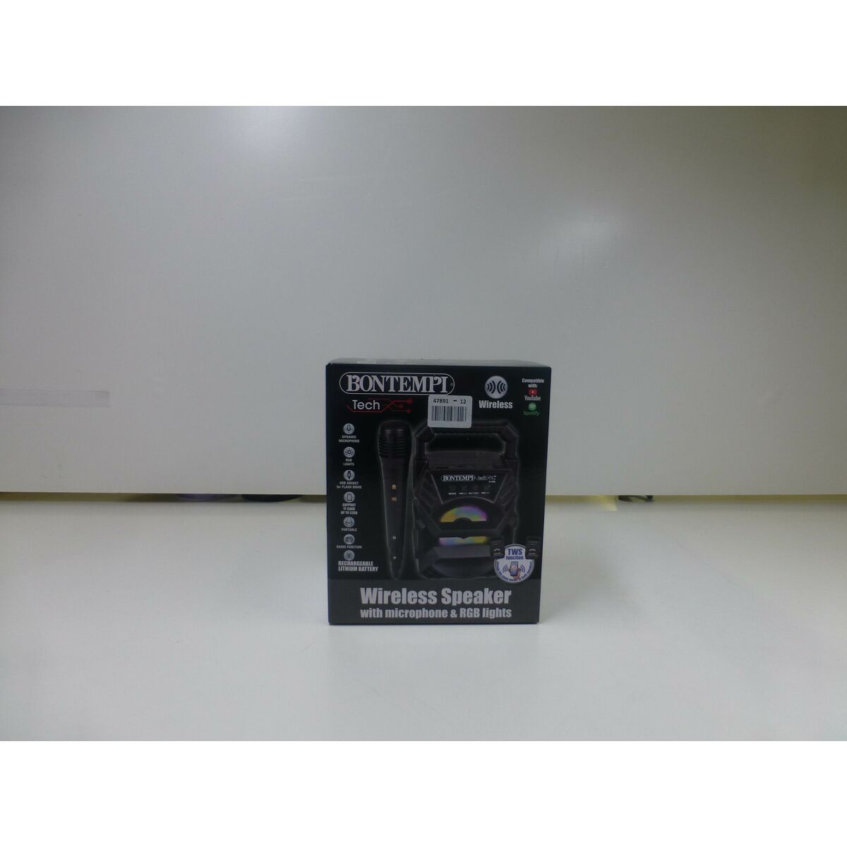 Afbeeldingen van Bluetooth Speaker with Karaoke Microphone Colorbaby