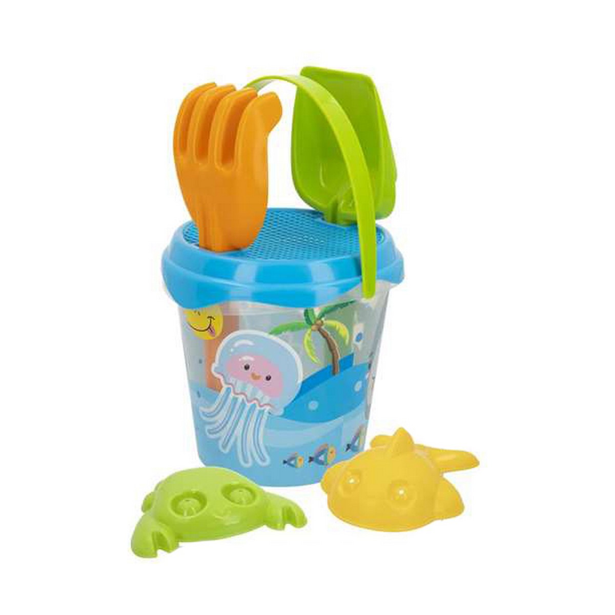 Strandspeelgoedset Colorbaby Color Beach 27 cm Ø 18 cm