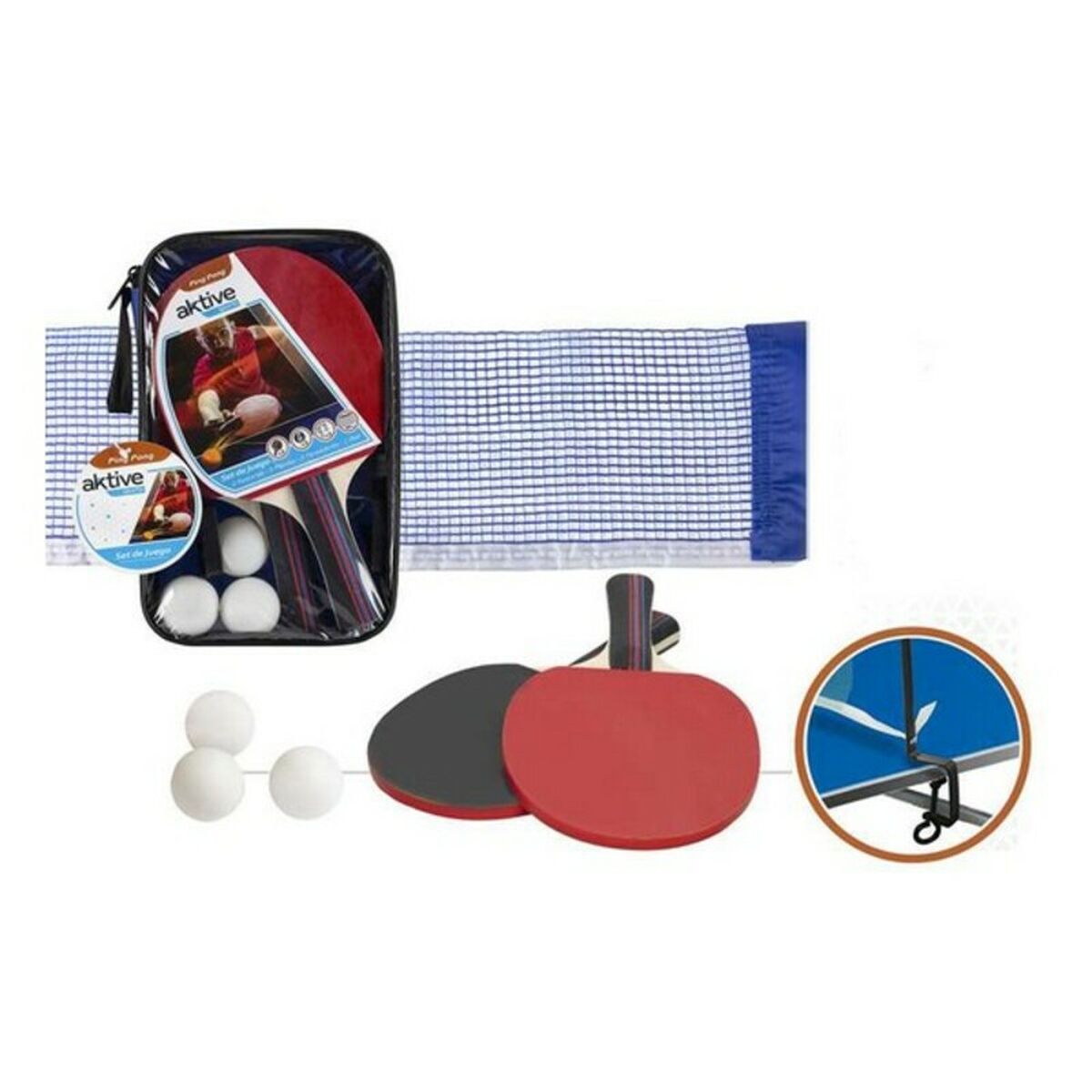 Set Ping Pong Aktive Sports Aktive (6 pcs)