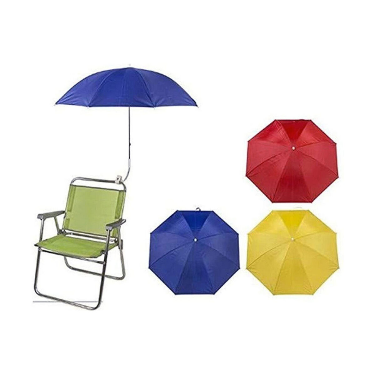 Parasol pour Chaise de Plage Aktive Ø 100 cm