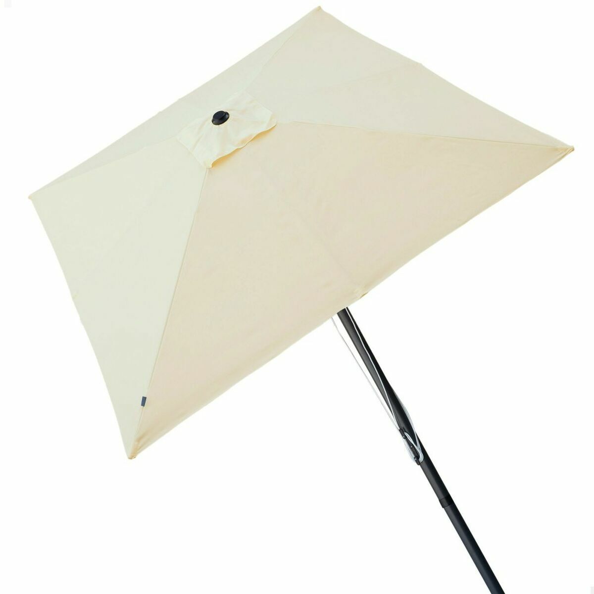Parasol Aktive Cream Aluminium Steel 270 x 270 cm Parasol Aktive Cream Aluminium Steel 270 x 270 cm