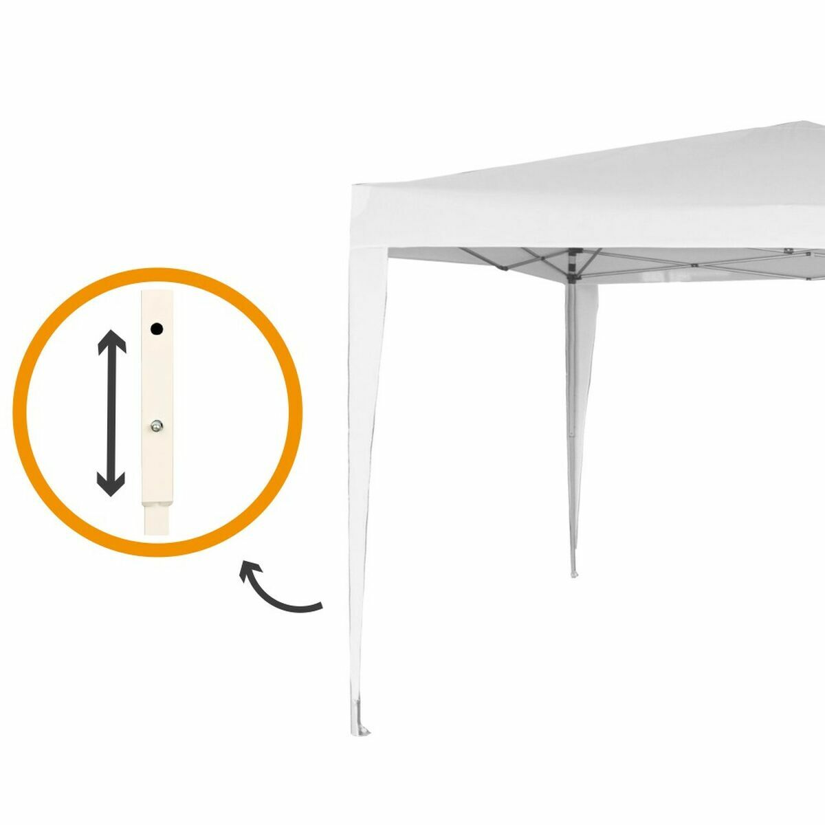 Tuinhuisje Aktive Wit (Refurbished A)