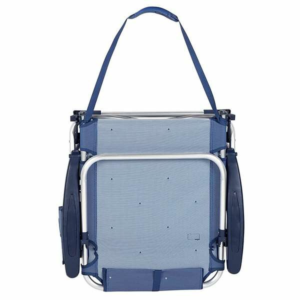 Chaise de Plage Aktive Bleu foncé 51 x 45 x 76 cm Plage