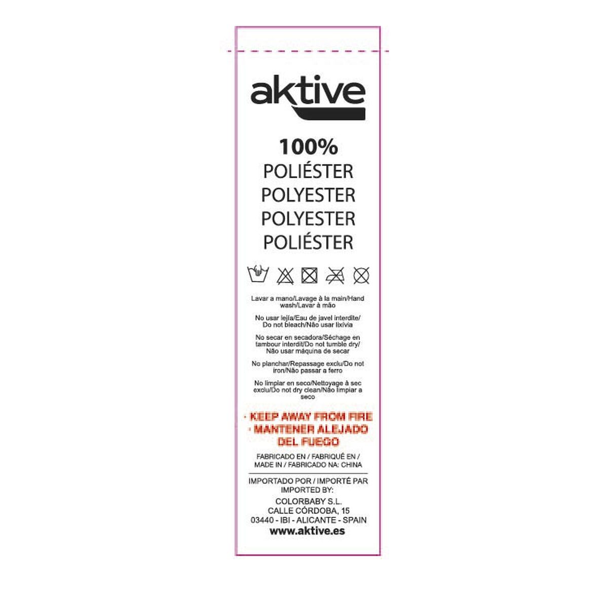 Vouwbare Stoel Aktive 49 x 76 x 109 cm