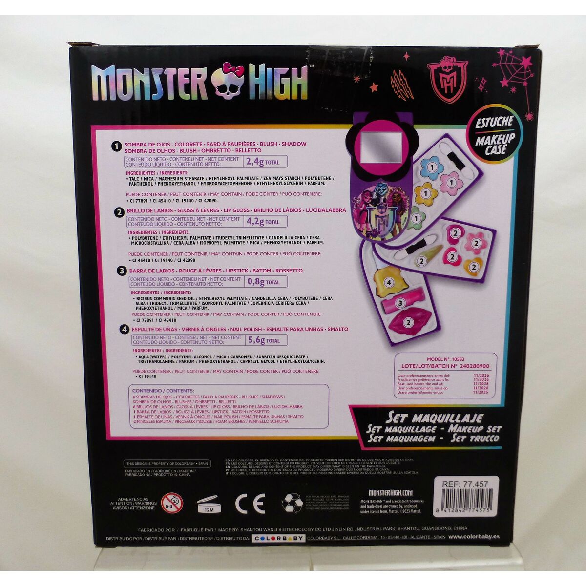 Zestaw do Makijażu dla Dzieci Monster High