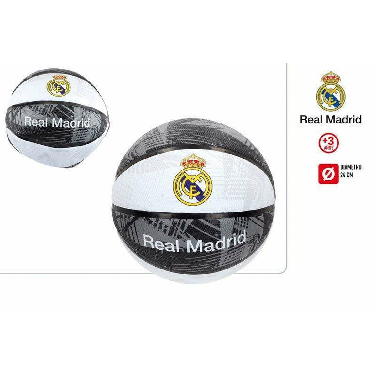 Image secondaire de Ballon de basket Real Madrid C.F. 24 cm