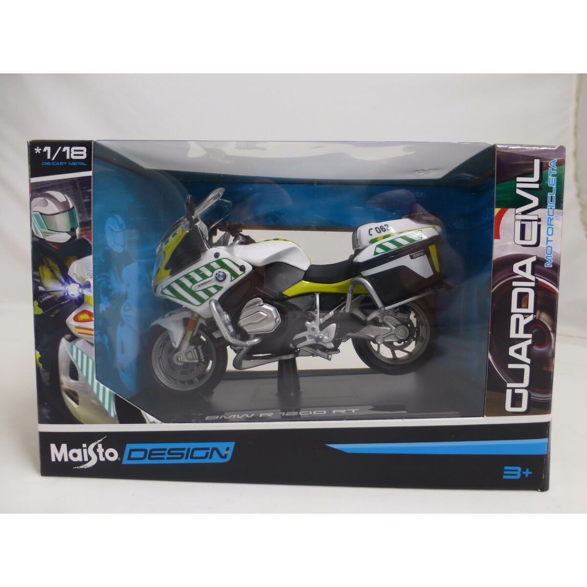 Motorcycle BMW Bmw R 1200 Rt Guardia Civil 1:18