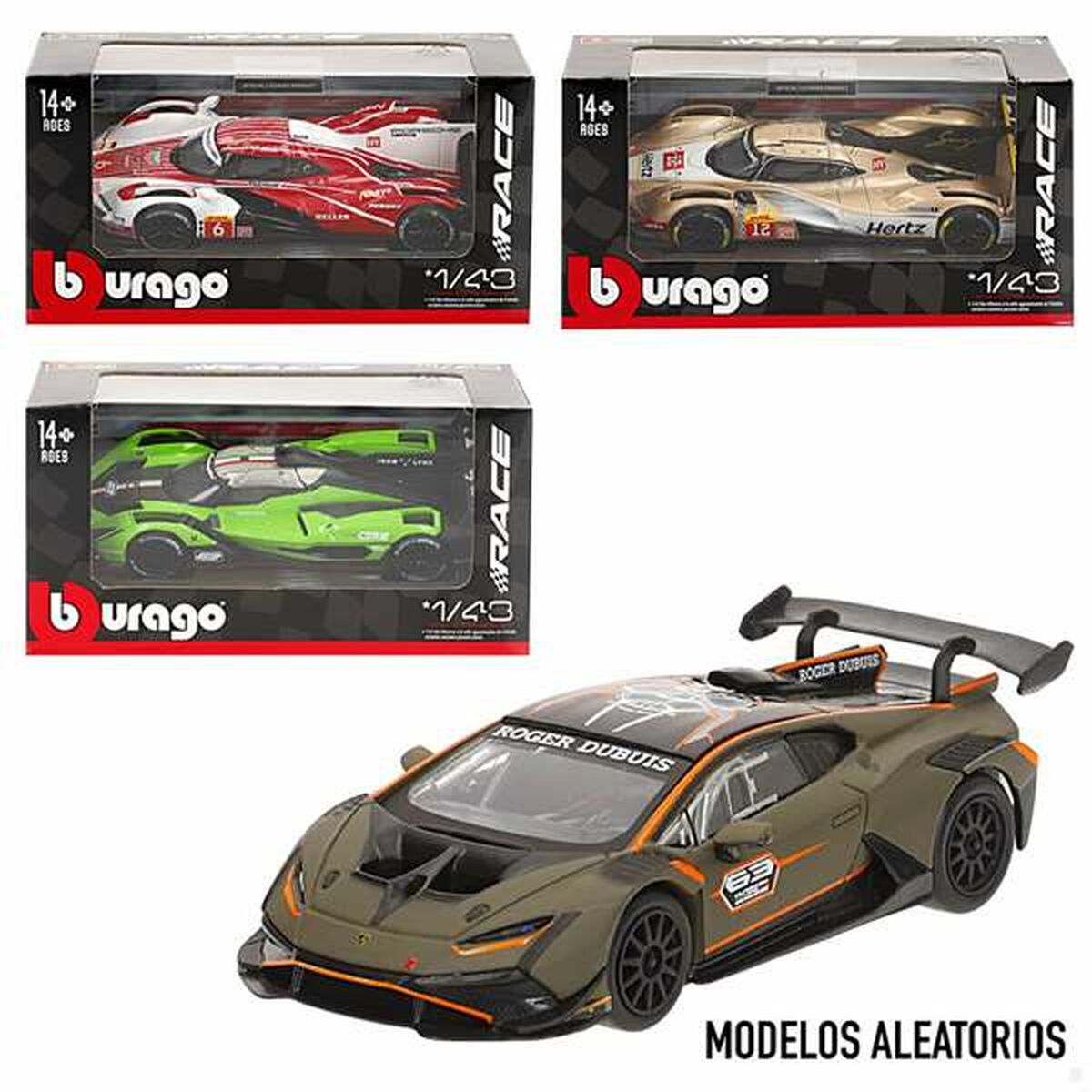 Image secondaire de Voiture Bburago Racing Series 2025 V1 1:43